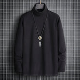 #JSB-DDS7776# Autumn and winter fleece long-sleeved bottoming shirt