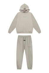 FOG Essentials Silicone Logo Hoodie & Sweatpants, Stone