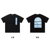 Trapstar short-sleeved T-shirt summer 2025 new letter print men and women casual loose round neck European and American trendy ins (28)