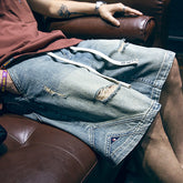 #TC-G7155# Trendy denim shorts