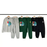 Broken Planet I Love BP Earth Graphic Zip‑Up Tracksuit Set (3 Colors)