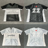 Broken Planet #22 V-Neck Color Block Jersey - 2 Colors Available