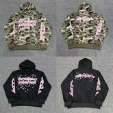 Broken Planet Pink Flame Star Allstars Hoodie - 2 Colors Available