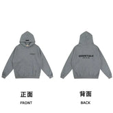 Fog autumn/winter hoodie, sweatpants, long pants with fleece hoodie, versatile letter essentials, loose and trendy ins top (40)