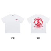 Trapstar short-sleeved T-shirt summer 2025 new letter print men and women casual loose round neck European and American trendy ins (44)