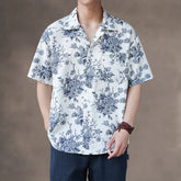 #B378-1926# Japanese-style printed short-sleeved T-shirt