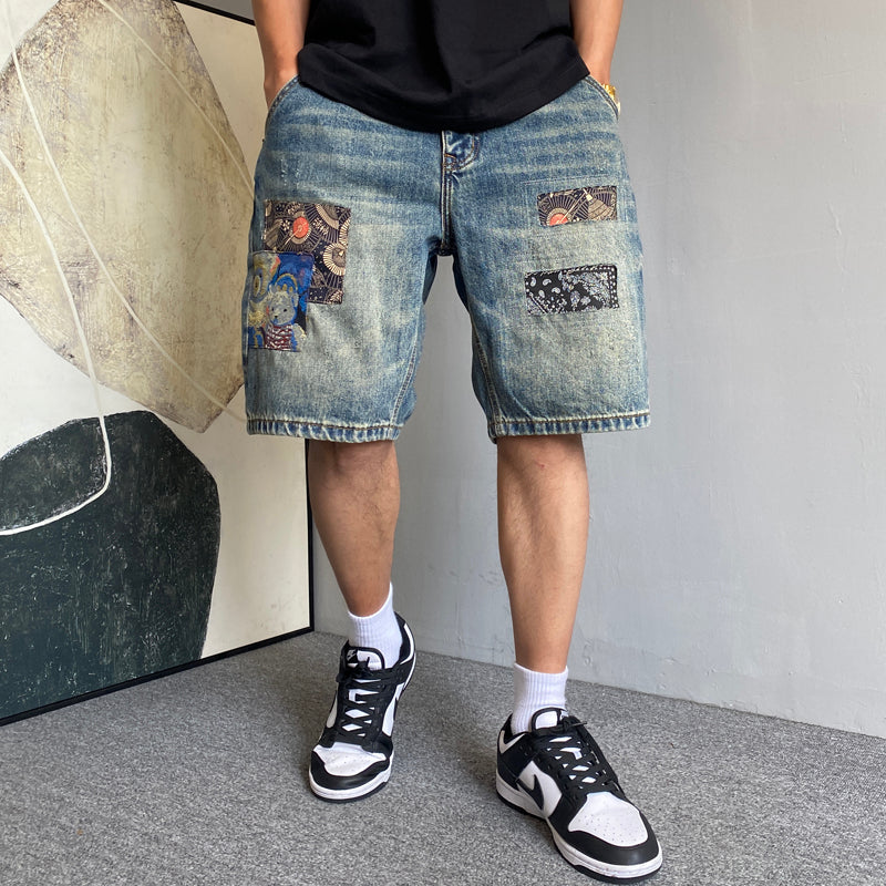 #SD-M9053# Trendy denim shorts