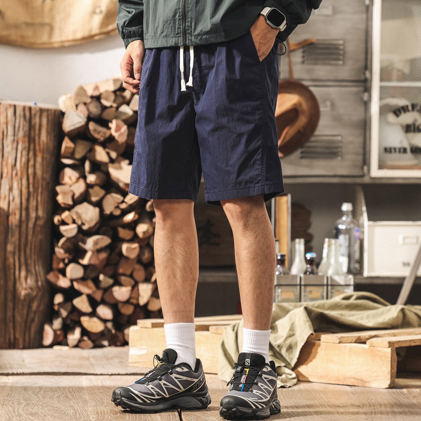# JT-XDK337-ST # American work shorts