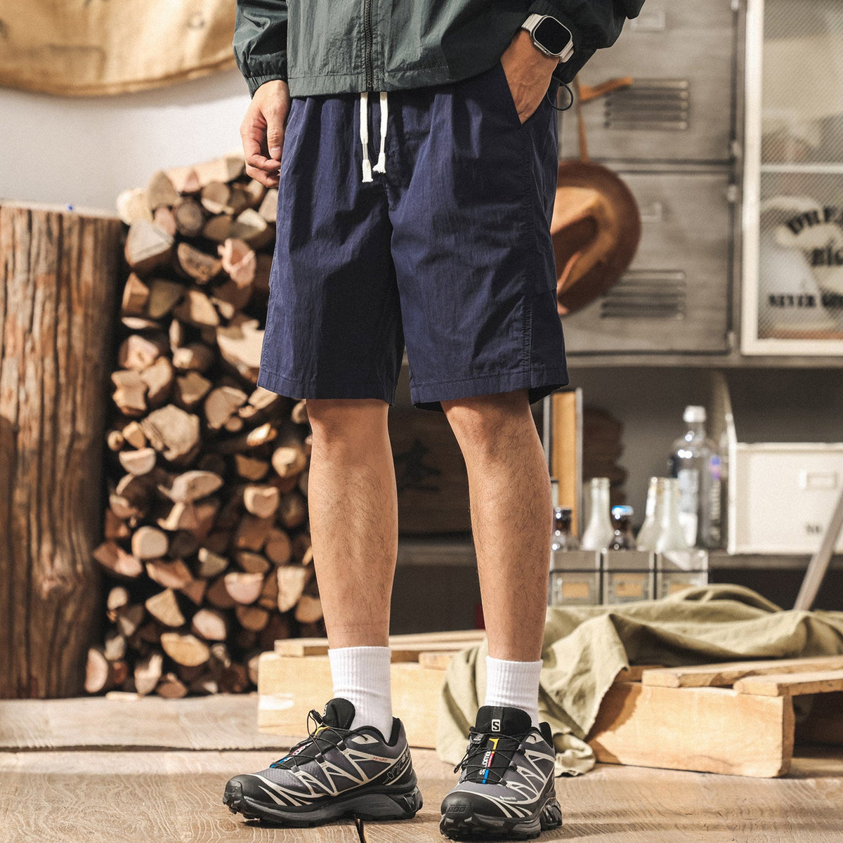 # JT-XDK337-ST # American work shorts