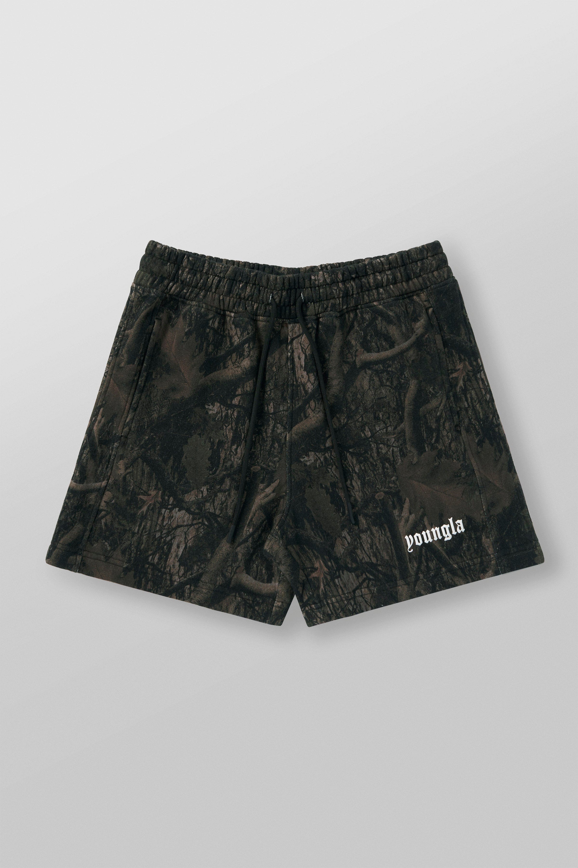 1118 - Tree Camo Cotton Shorts - July 7th