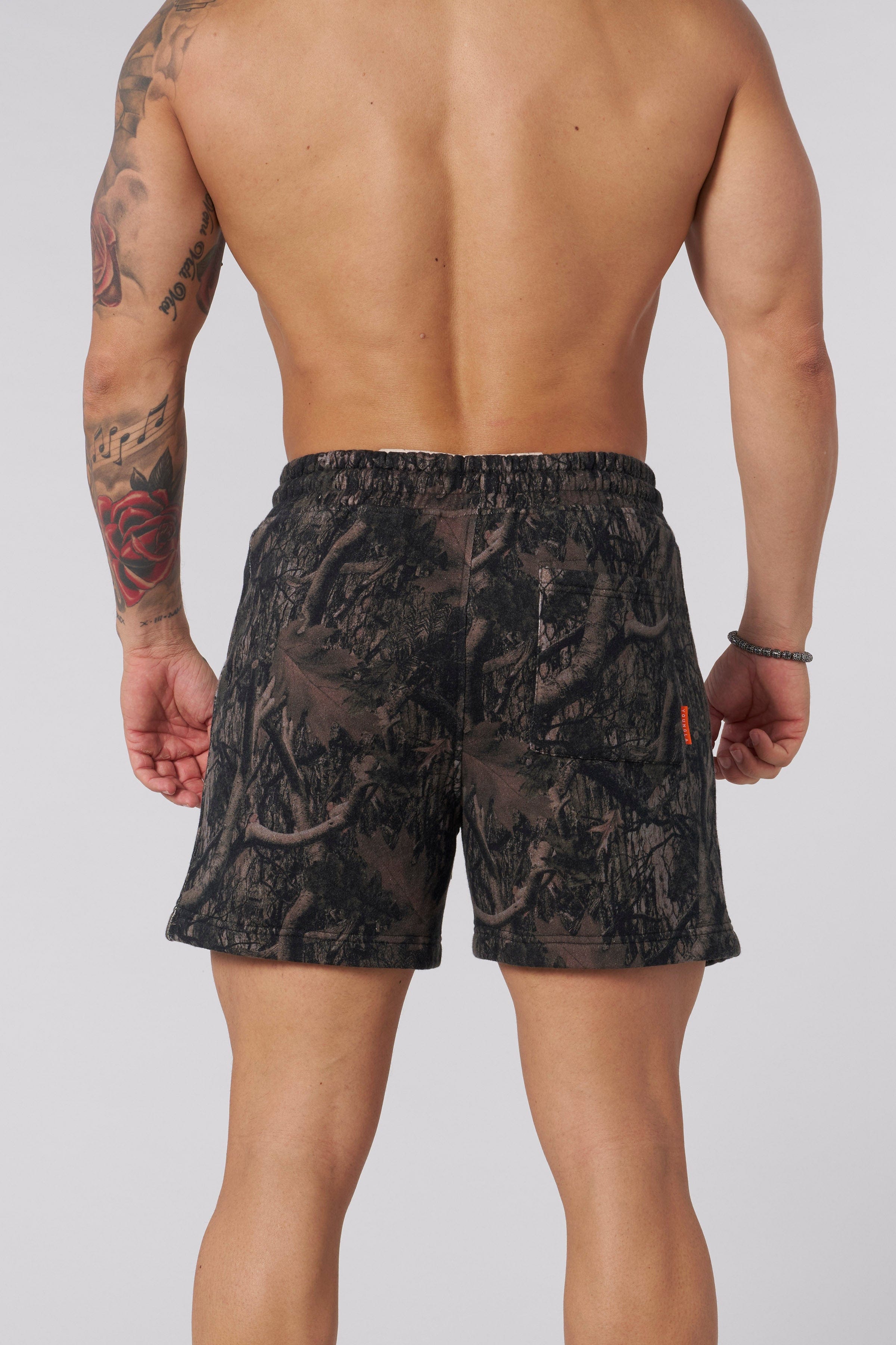 1118 - Tree Camo Cotton Shorts - July 7th
