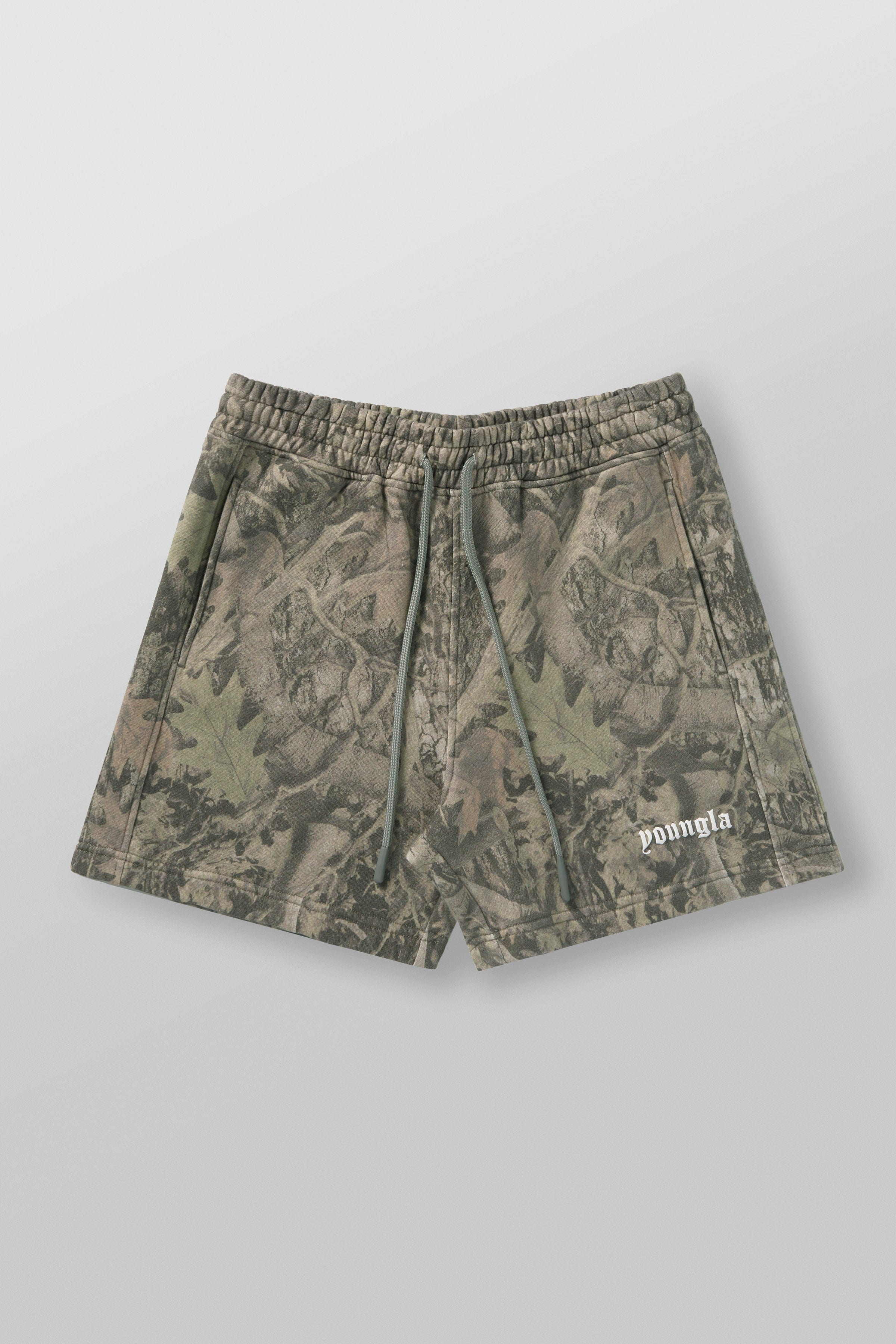 1118 - Tree Camo Cotton Shorts - July 7th