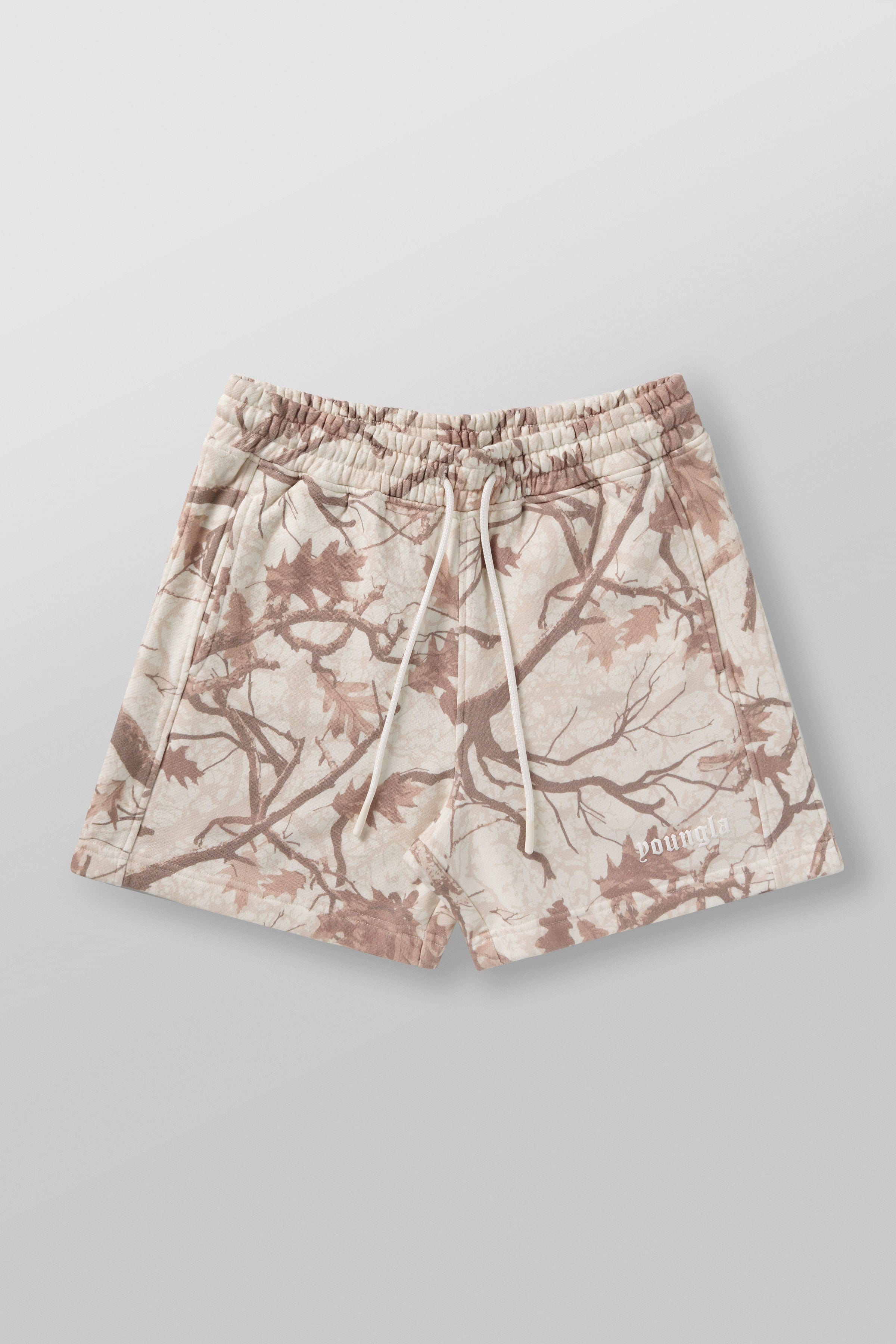 1118 - Tree Camo Cotton Shorts - July 7th