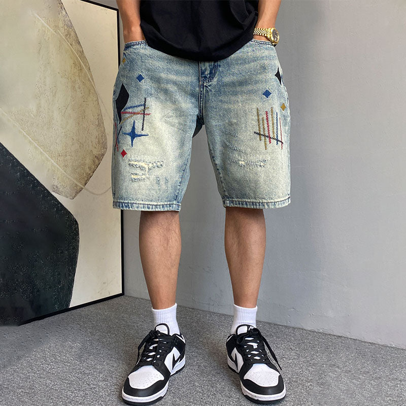 #SD-M9057# Trendy denim shorts