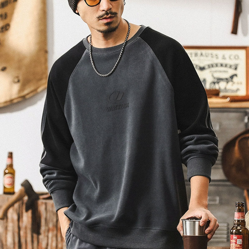 #GC-ML628# American retro sweatshirt