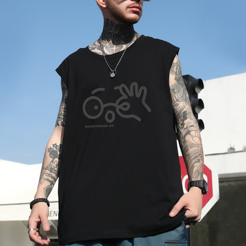 #XF-0629T# Trendy casual vest