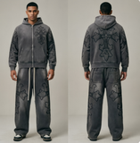 Vale Forever Grey Cross Vintage Tracksuit Set