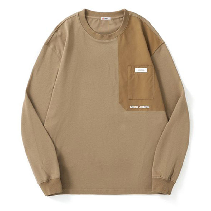 #MKQS-3091-17# Japanese casual long-sleeved T-shirt