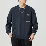 #MKQS-3091-17# Japanese casual long-sleeved T-shirt