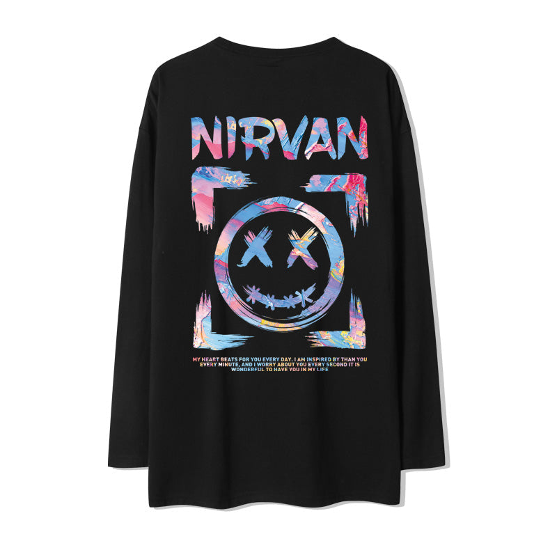 #MY-XK1014# Trendy autumn and winter long-sleeved T-shirt