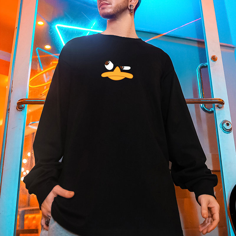 #HS-CT1542# Trendy autumn and winter long-sleeved T-shirt