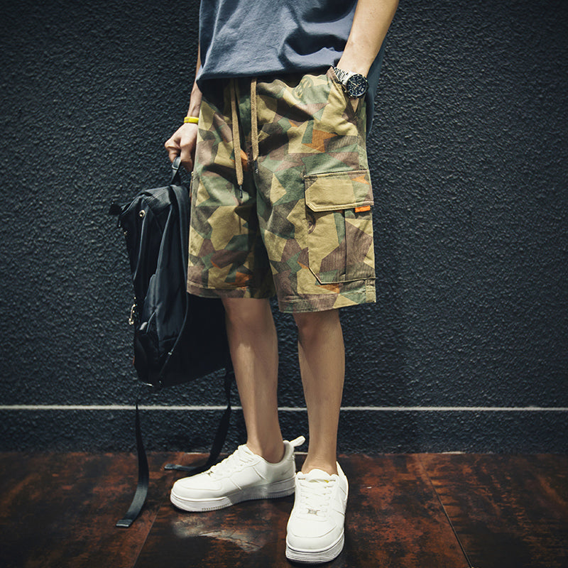 #FJ-3257# Trendy Denim Shorts