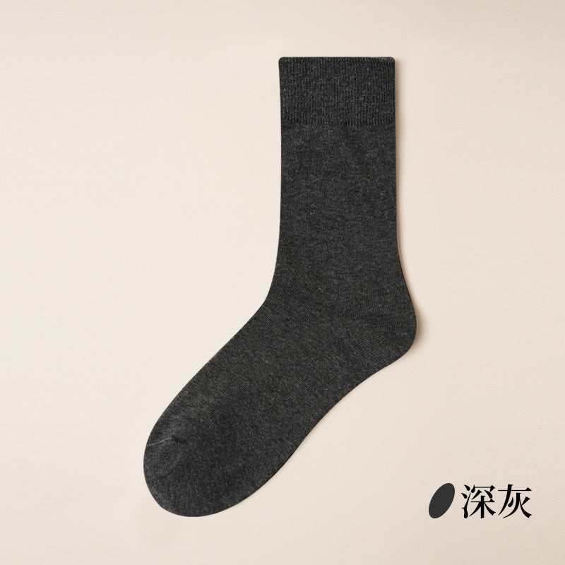 男士防臭襪子秋冬款長筒襪子精梳棉男襪