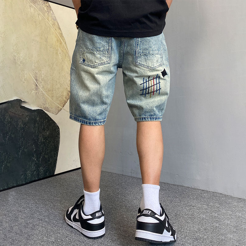 #SD-M9057# Trendy denim shorts