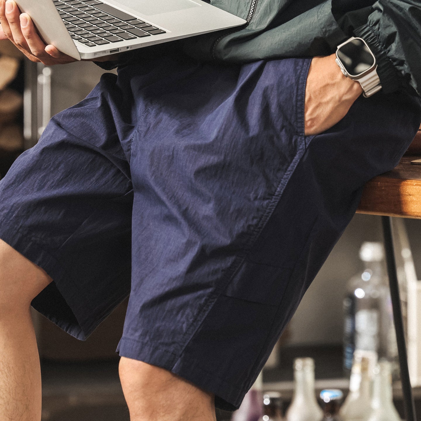 # JT-XDK337-ST # American work shorts