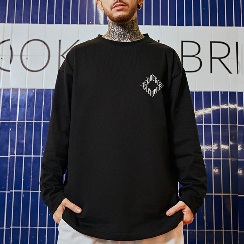 #MY-ZH8411# Trendy autumn and winter long-sleeved T-shirt