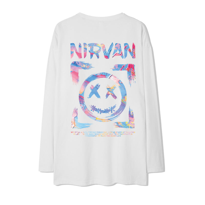 #MY-XK1014# Trendy autumn and winter long-sleeved T-shirt