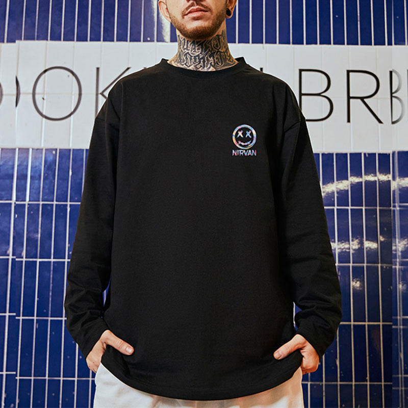 #MY-XK1014# Trendy autumn and winter long-sleeved T-shirt