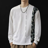 #MKQS-5016-17# Japanese casual long-sleeved T-shirt