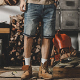 #TC-8626-2# American classic denim shorts