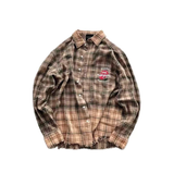 False Perception Rolling Stones Brown Cream Flannel