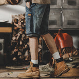 #TC-8626-2# American classic denim shorts
