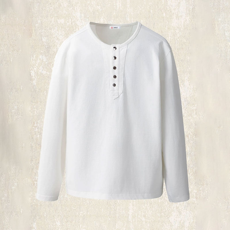 #XW-2315# American retro long-sleeved T-shirt base layer