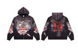 Vale Forever Nostalgia Eagle Graphic Tracksuit Set