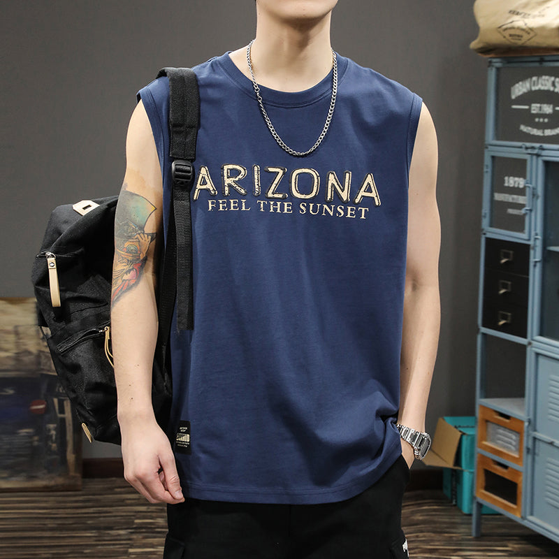 #SJ-3076# American casual vest
