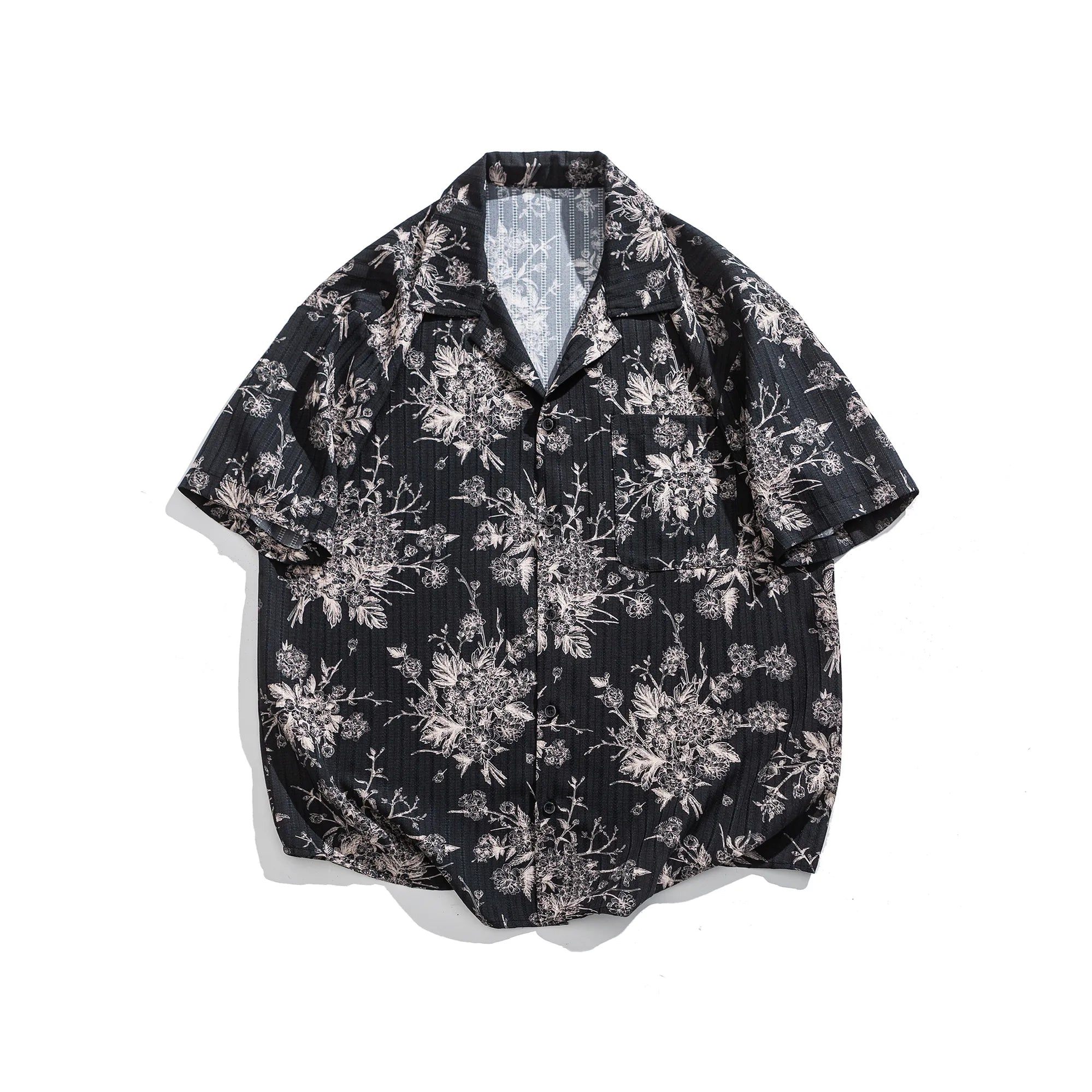 #B378-1926# Japanese-style printed short-sleeved T-shirt