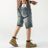 #XR-JS1012# Trendy casual denim shorts