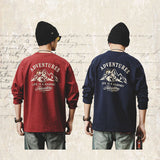 #JT-YTX468-ST#T-shirt long sleeve outdoor mountain print