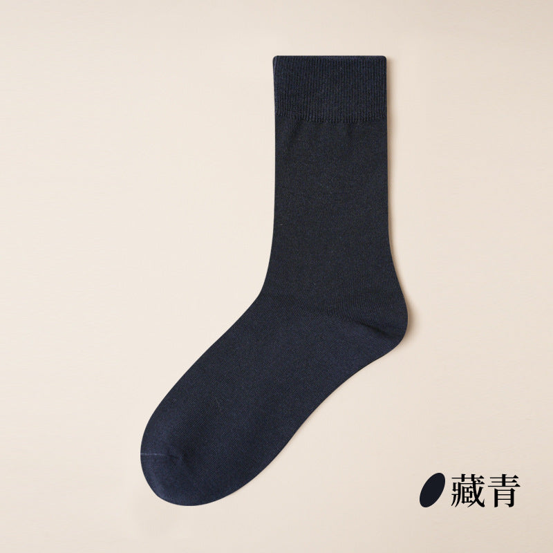 男士防臭襪子秋冬款長筒襪子精梳棉男襪
