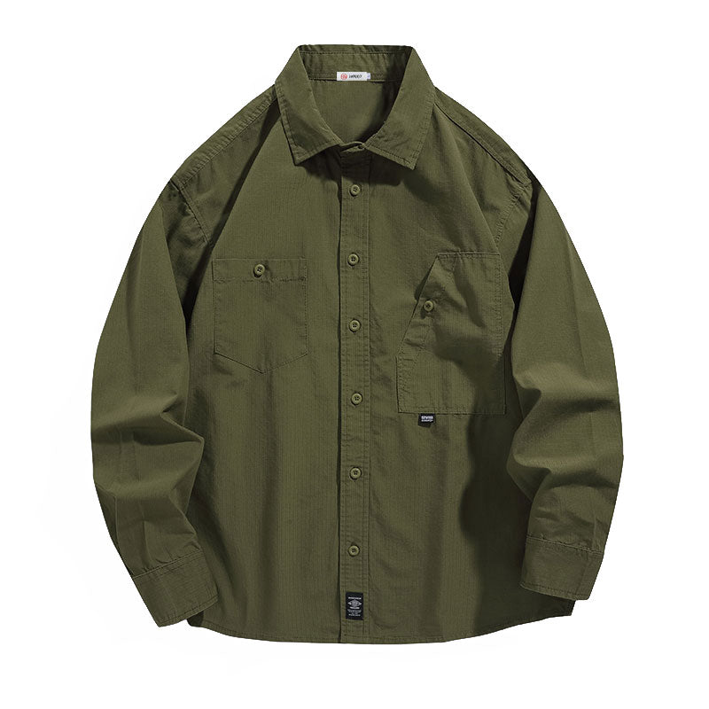 #TC-Z771# Japanese retro casual work shirt
