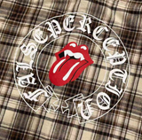 False Perception Rolling Stones Brown Plaid Flannel