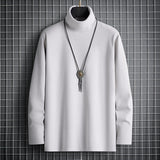 #JSB-DDS7776# Autumn and winter fleece long-sleeved bottoming shirt