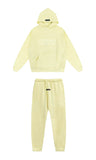 Fear of God Essentials Double Line Hoodie & Sweatpants Set Canary