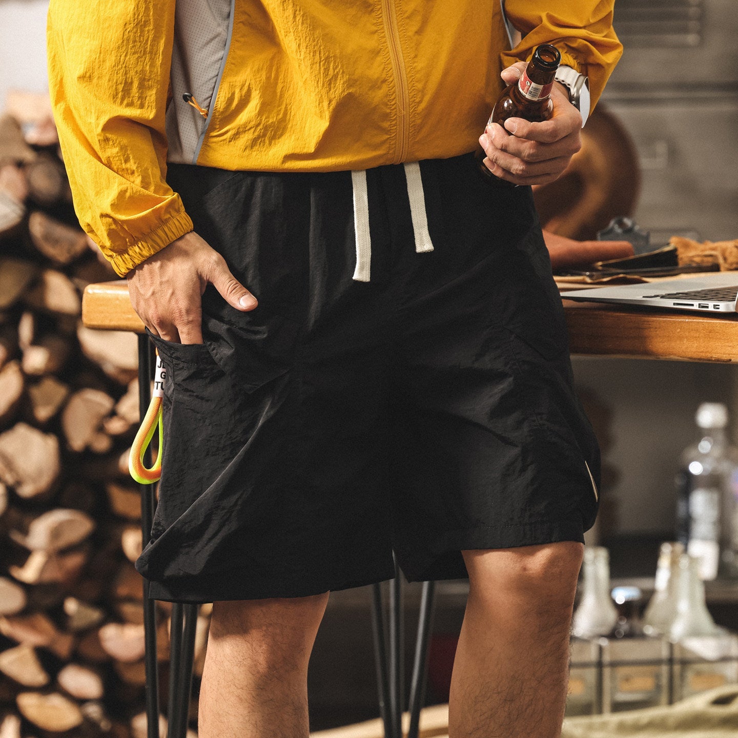 #CZ-10166-ST# American outdoor work shorts