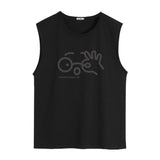 #XF-0629T# Trendy casual vest