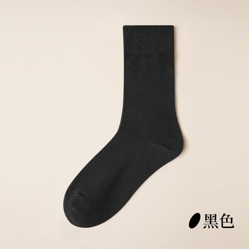 男士防臭襪子秋冬款長筒襪子精梳棉男襪